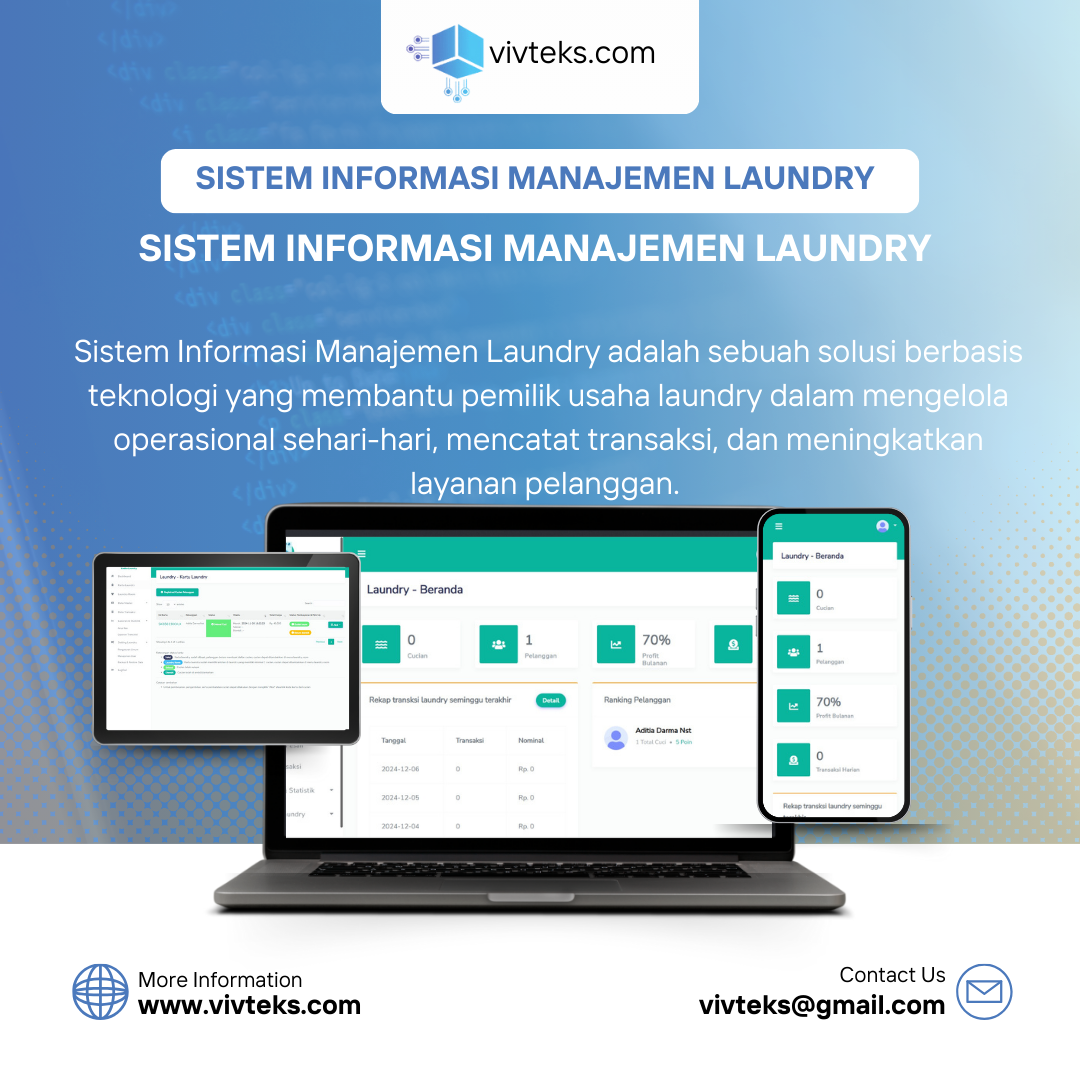 Sistem Informasi Manajemen Laundry